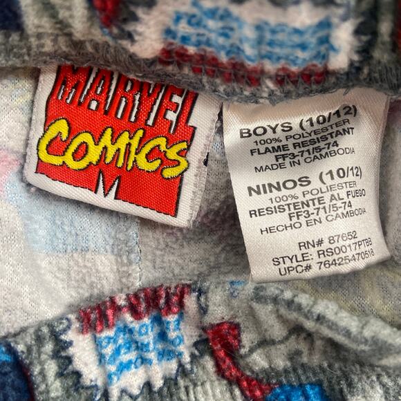 2009 Marvel Comics Spiderman PJ Bottoms 10/12 - Picture 5 of 6